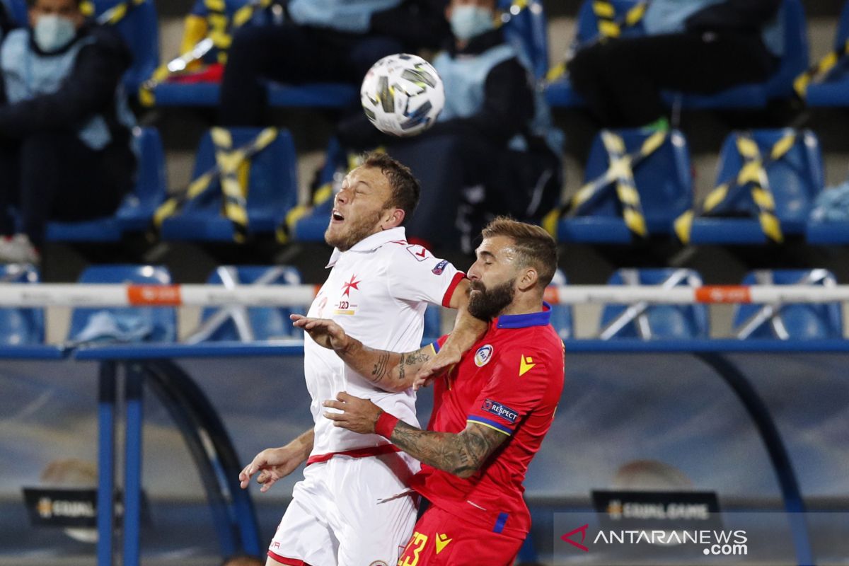 UEFA Nations League - Ditahan imbang Malta, Andorra belum mampu catatkan kemenangan