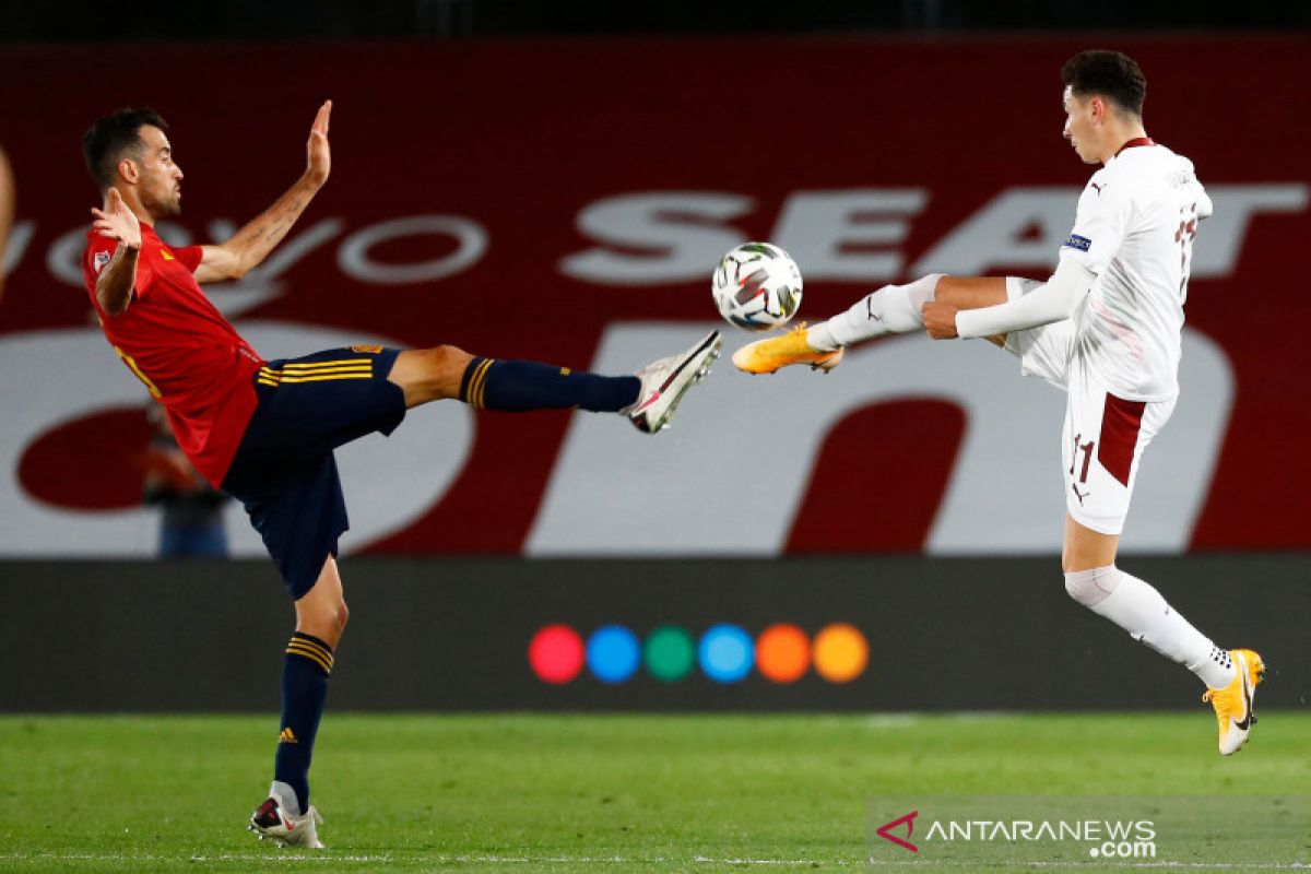 UEFA Nations League: Sergio Busquets absen hadapi Jerman karena cedera lutut