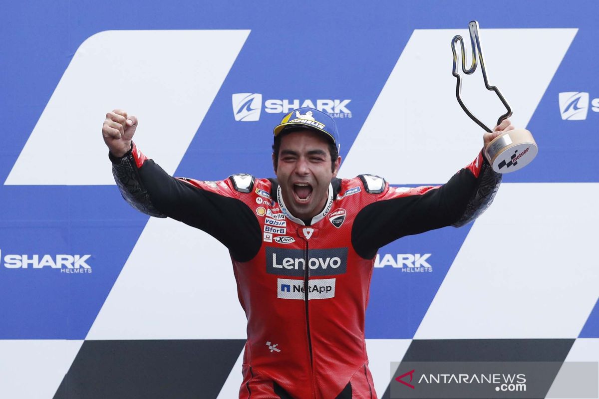 MotoGP: Mimpi Petrucci terjawab di Le Mans