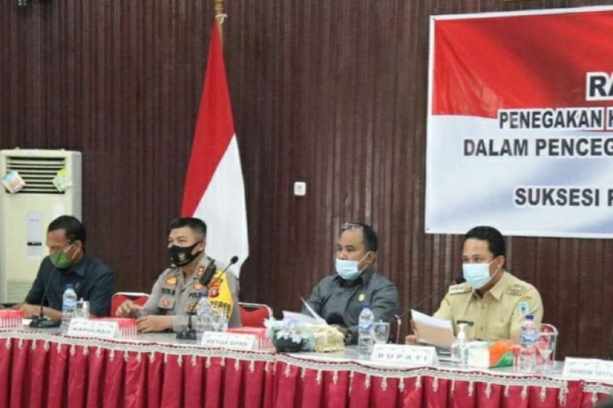 Pemkab Lamandau tekankan antisipasi kerumunan massa saat pilkada