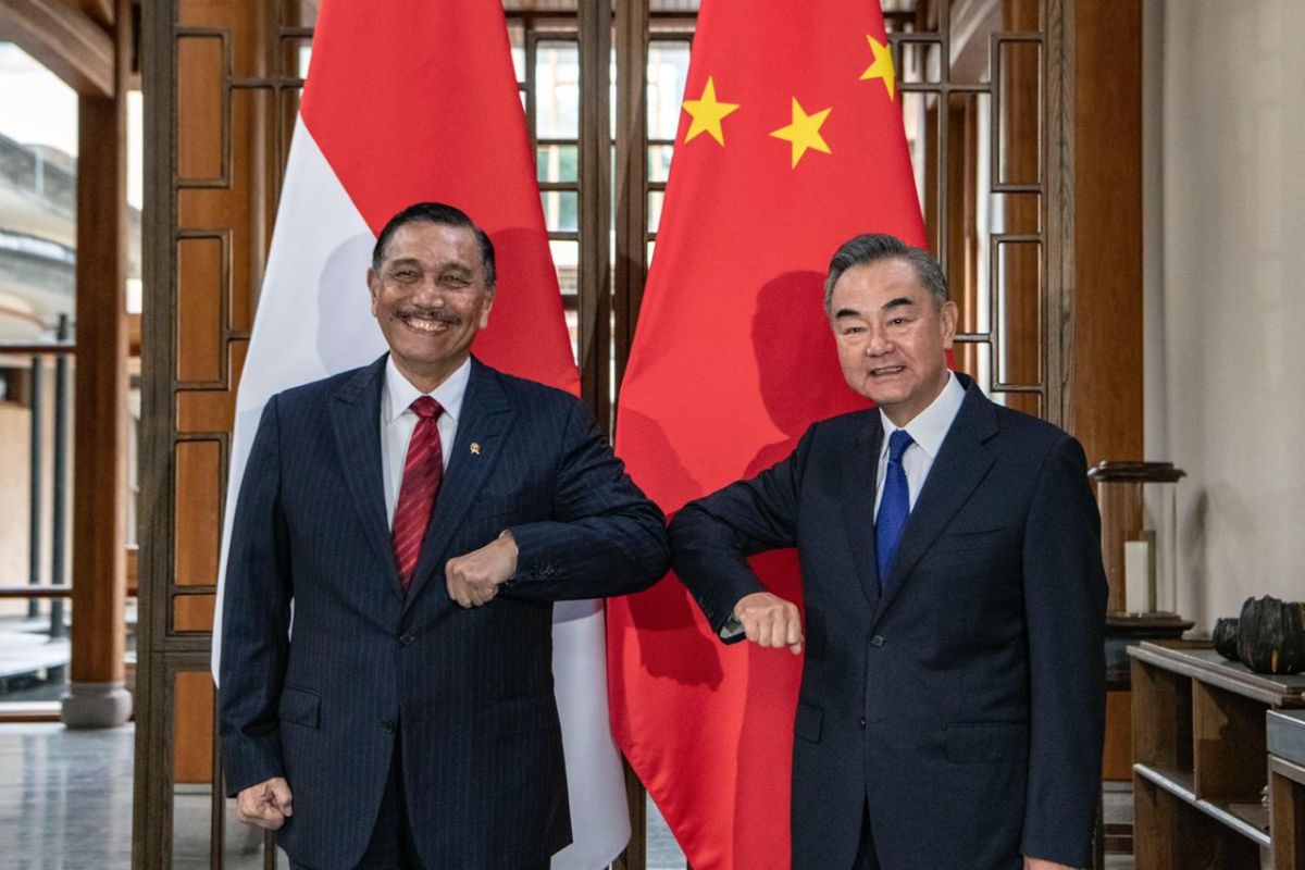 Luhut bertemu Menlu China bahas kerja sama hadapi pandemi COVID-19