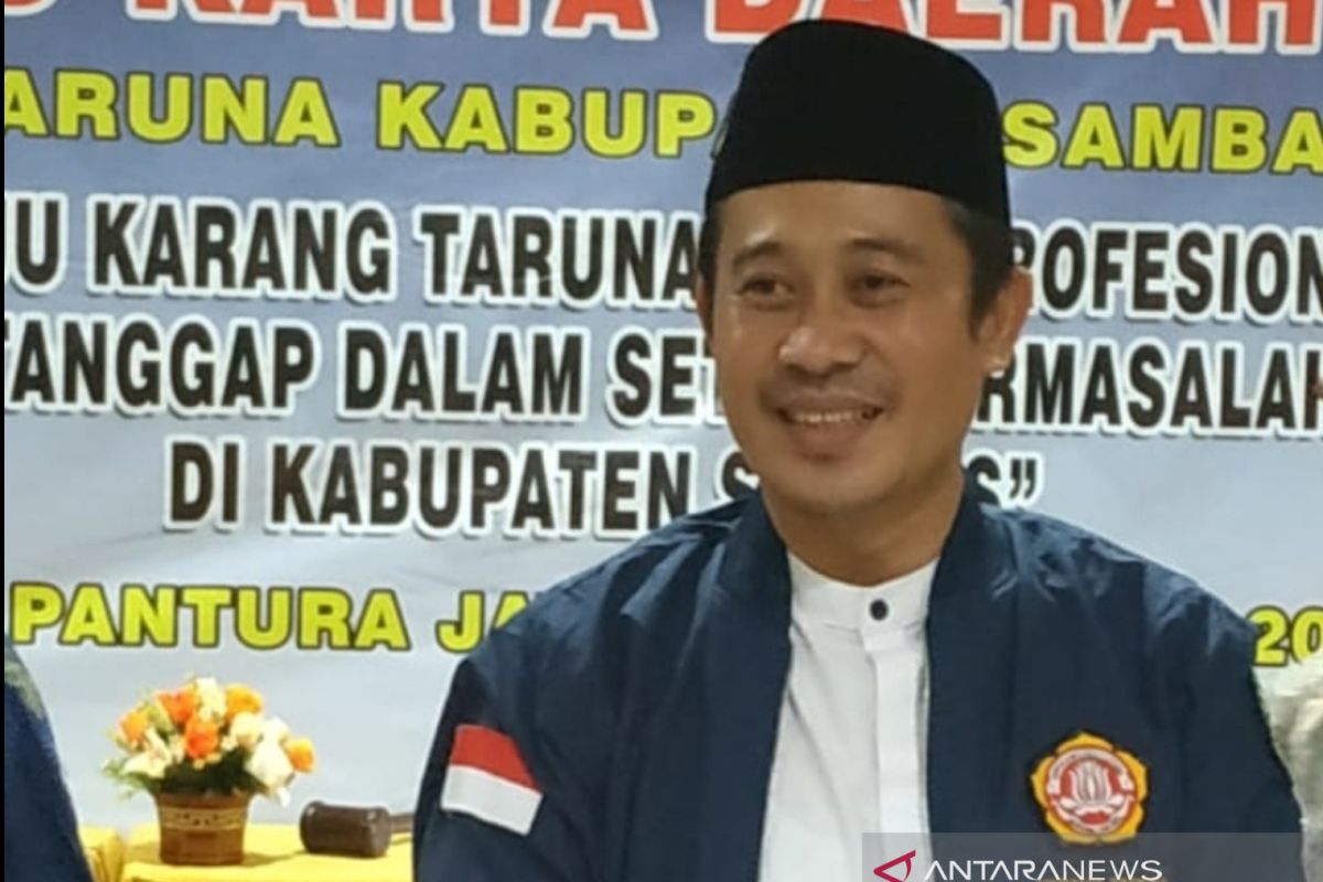 Karang Taruna Sambas siap perkuat sikap suka rela sosial pemuda