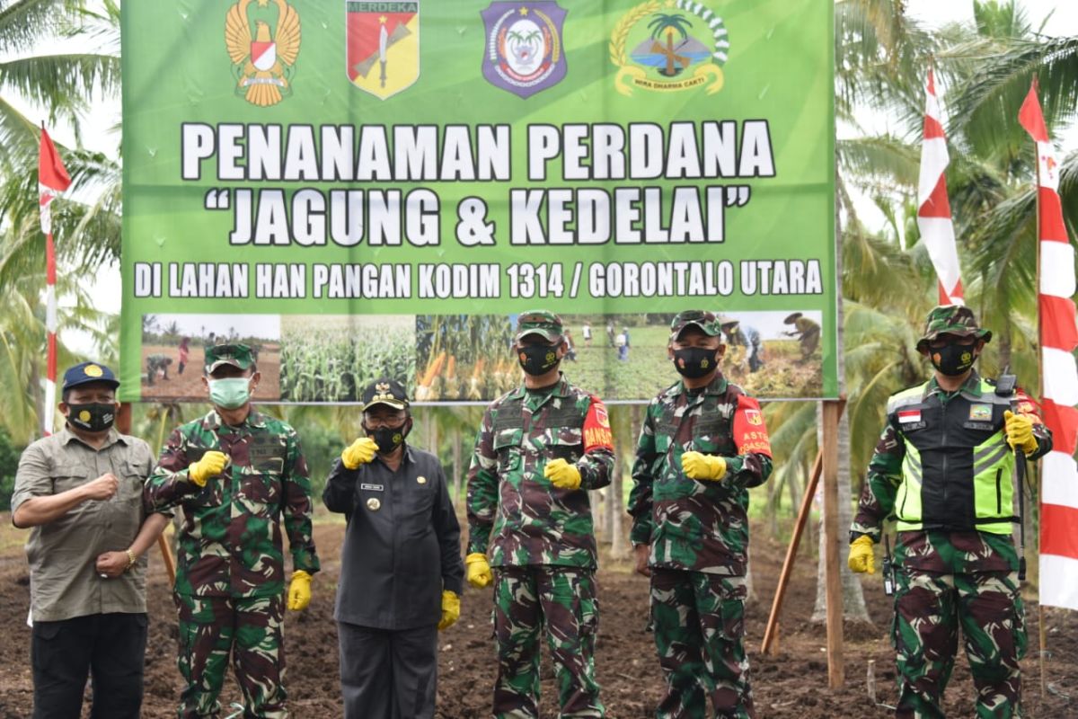 Aster Kasad apresiasi Korem 133/NW dalam pengembangan jagung