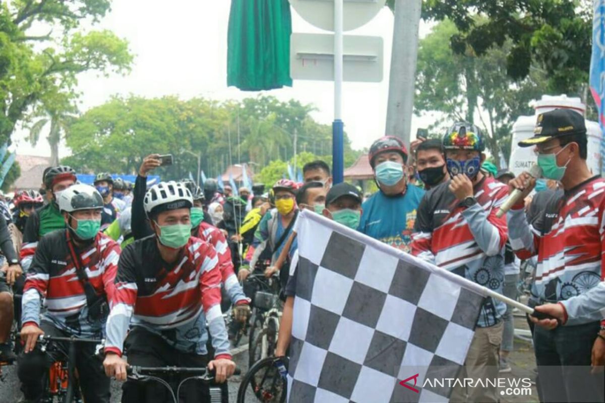 Palembang operasionalkan  jalur sepeda