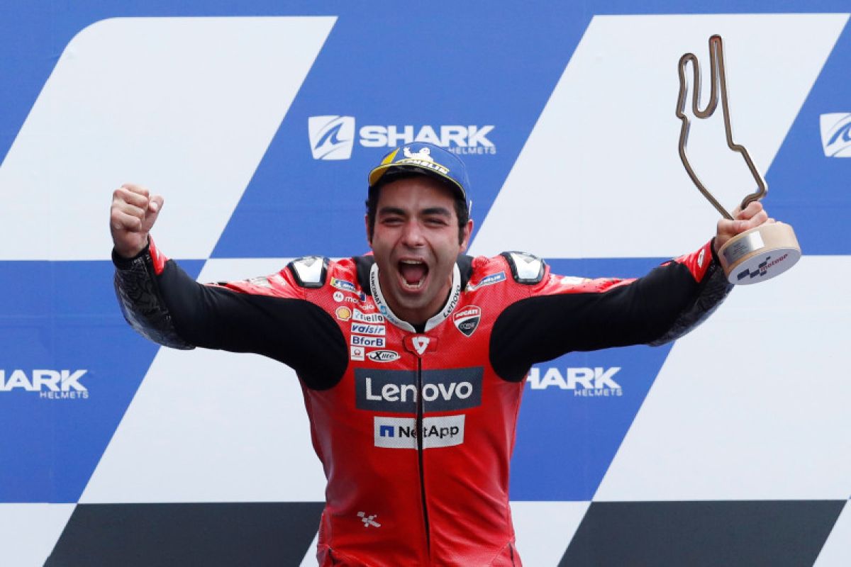 Mimpi Danilo Petrucci terwujud di MotoGP Le Mans