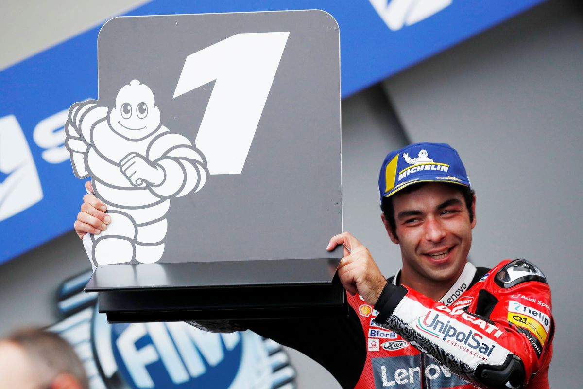 Danilo Petrucci bawa Ducati juarai GP Prancis