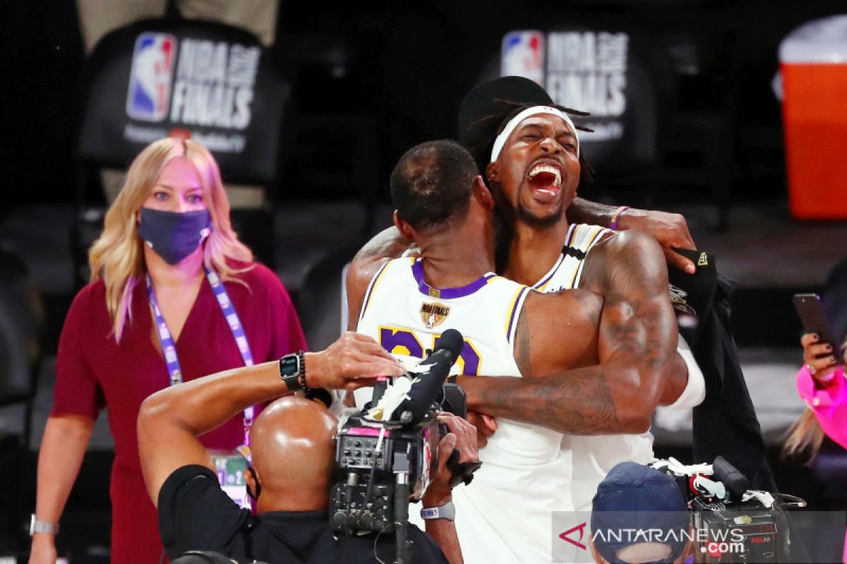 LeBron James banjir pujian saat Lakers juara NBA 2020