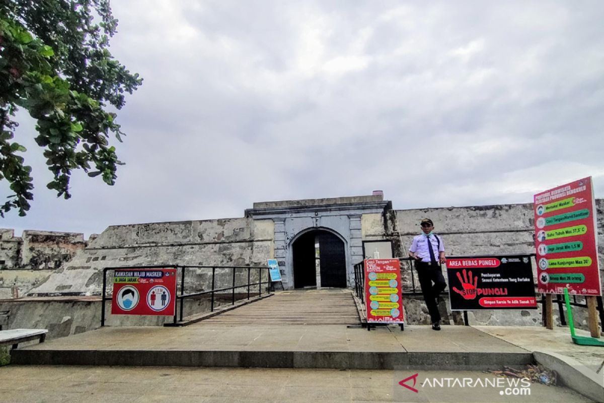 Masa pandemi, 1.200 wisatawan berkunjung ke Benteng Malborough