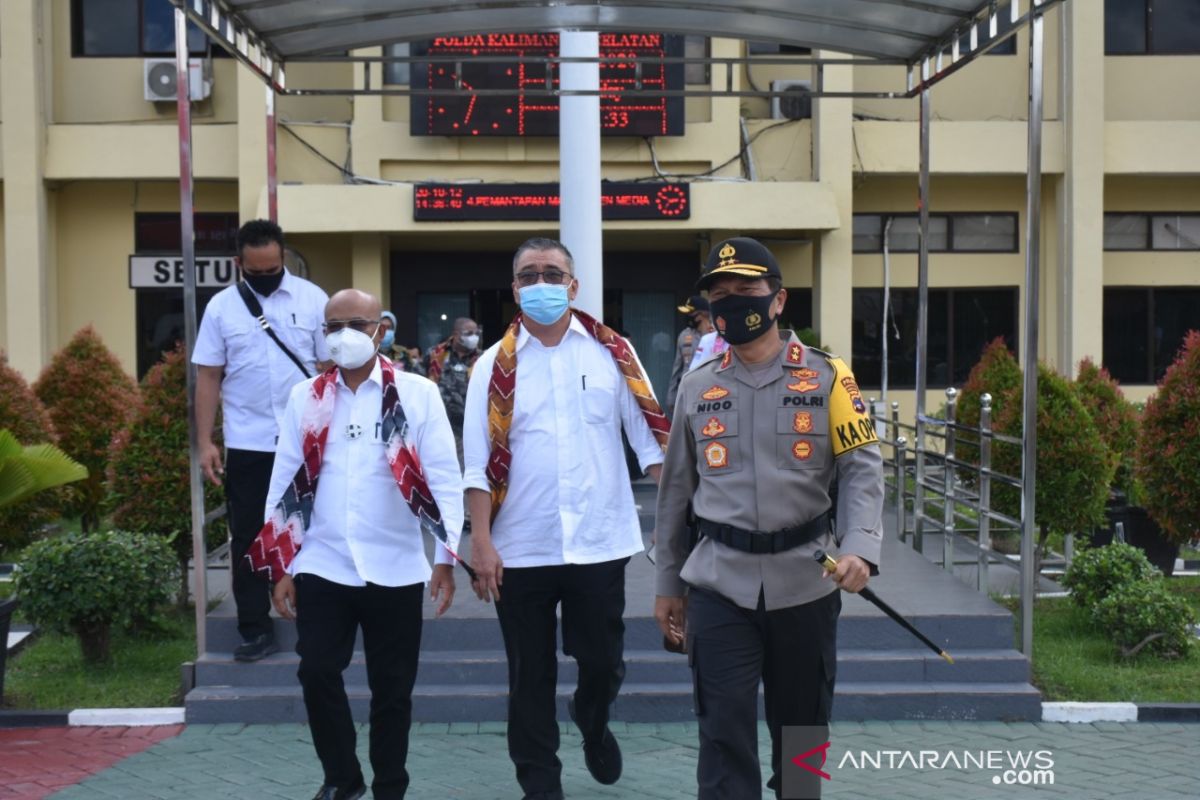 Komisi III DPR apresiasi prestasi Polda Kalsel, janji dukung anggaran