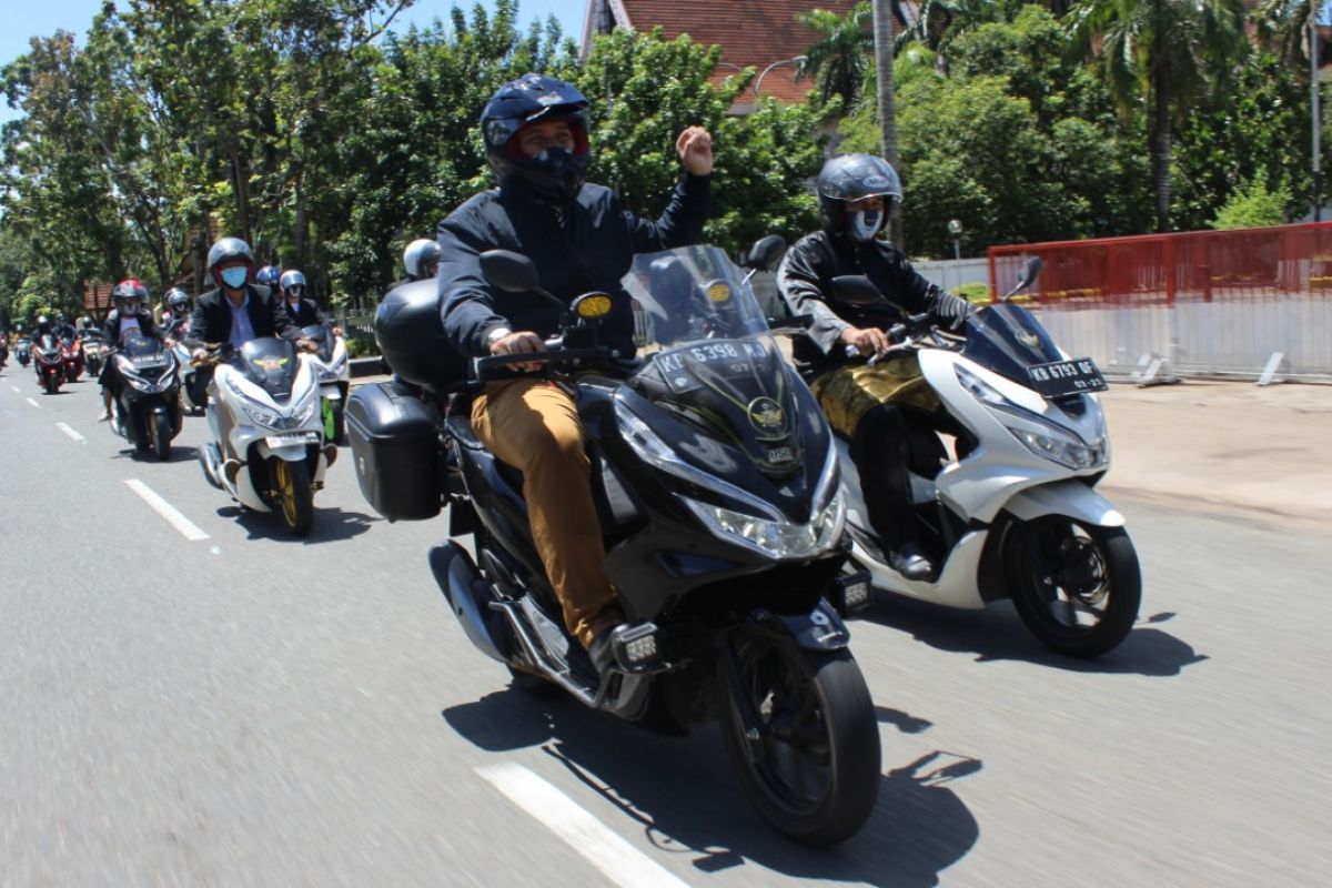 PCX LUXURIOUS RIDE 2020 digelar dengan nuansa adat Kalimantan Barat