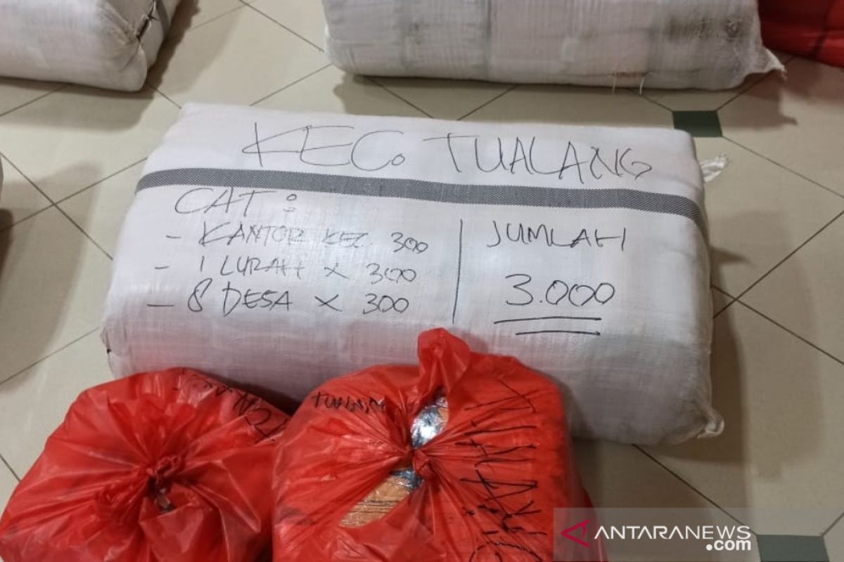 100 ribu masker masuk daerahnya, Sekda Siak tak tahu detailnya