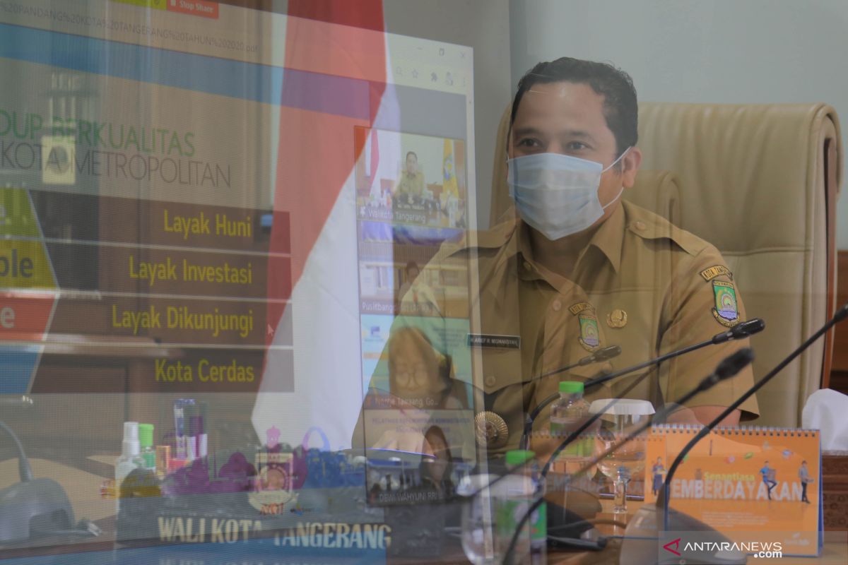 Wali Kota Tangerang bagi pengalaman kepemimpinan ke Satker RRI