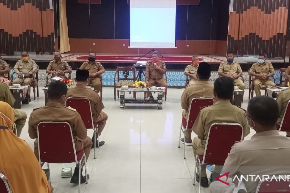 DPMD Kubu Raya berikan bimtek panitia Pilkades berdasarkan klaster desa