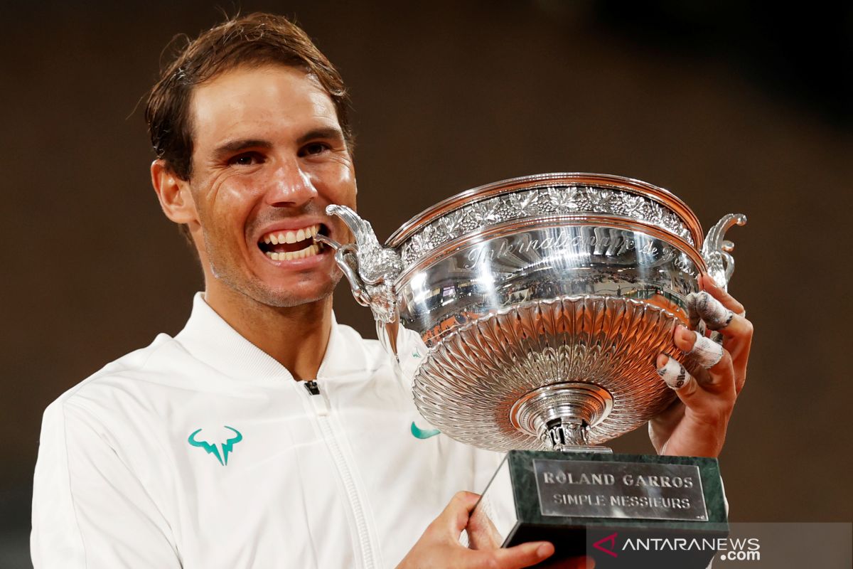 Nadal pastikan ambil bagian dalam turnamen Paris Masters 2020