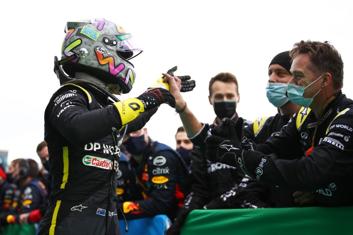 Ricciardo naik podium, bos Renault persiapkan tato untuk digambar di kulitnya