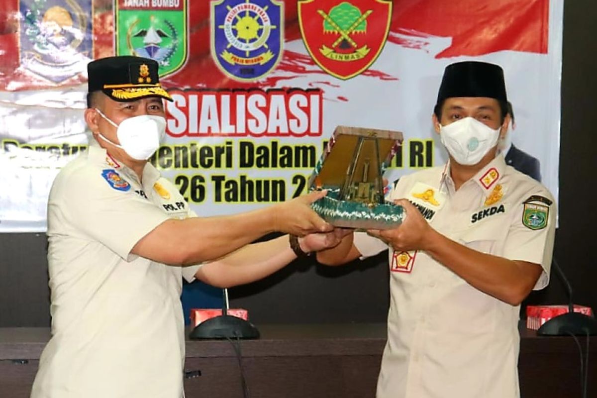 Pemda Tanbu sosialisasikan Permendagri Nomor 20 Tahun 2020