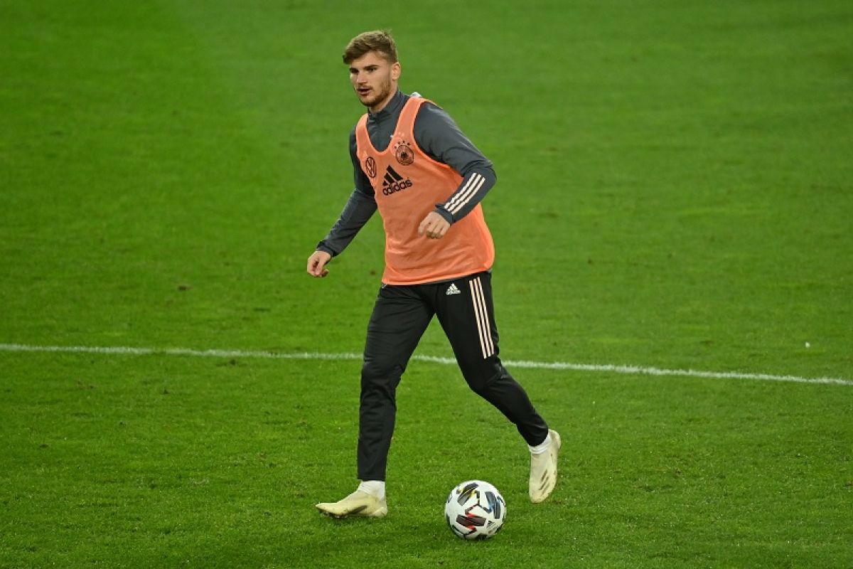 Timo Werner siap turun lawan Swiss, tapi tiga pemain Jerman mungkin absen