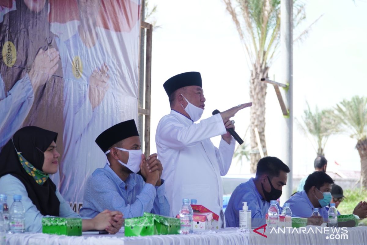 Ananda-Mushaffa siap lanjutkan pembangunan Infrastruktur di era H Muhidin