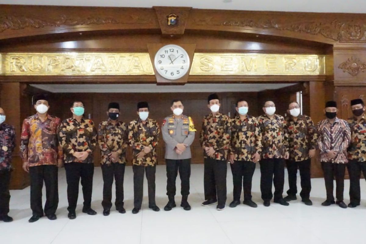 Kapolda Jatim bertemu pimpinan FKUB bahas situasi keamanan
