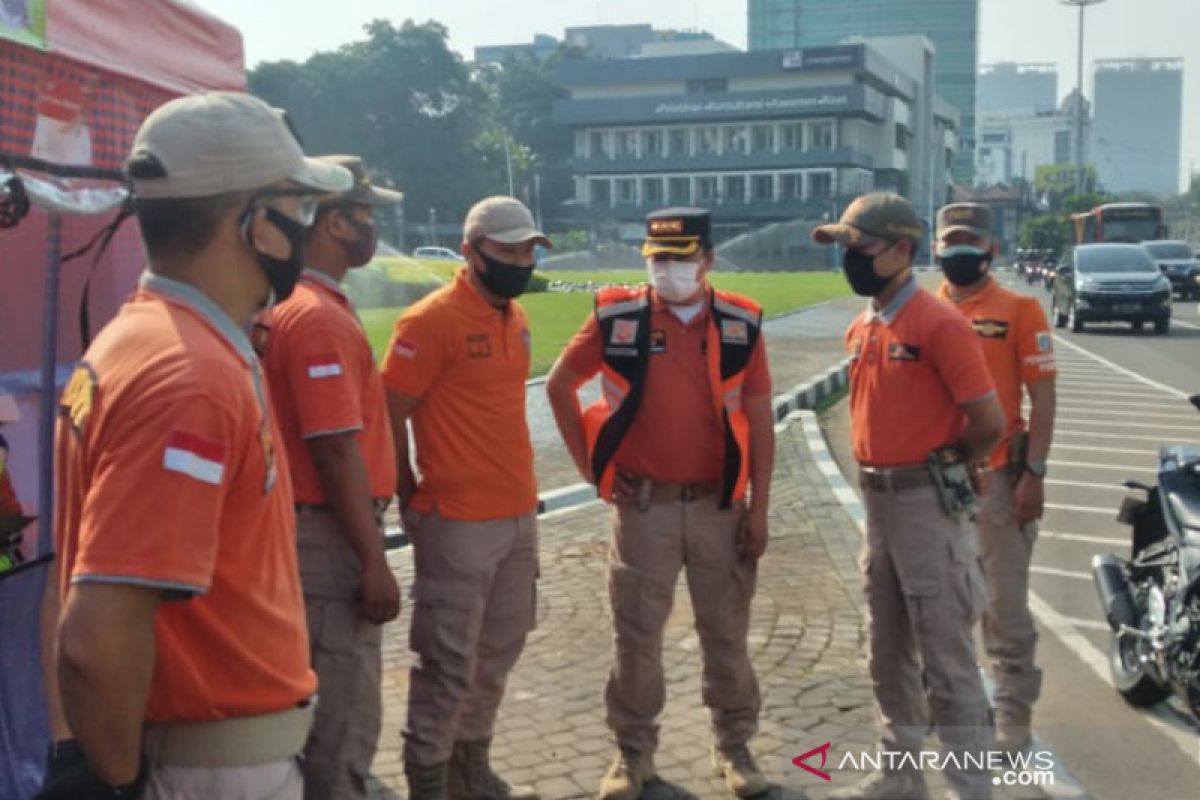 350 personel Satpol PP DKI dikerahkan ke sekitar Istana Merdeka