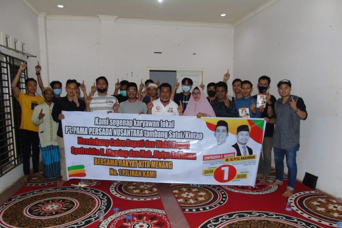Karyawan PT PAMA Persada Sepakat Dukung SHM-MAR