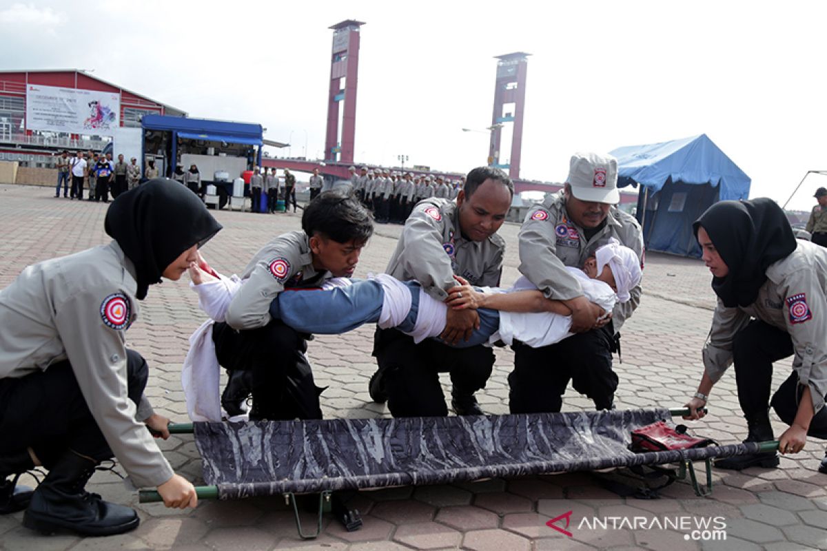 Hadapi musim hujan, sukarelawan Tagana Sumsel harus siap siaga