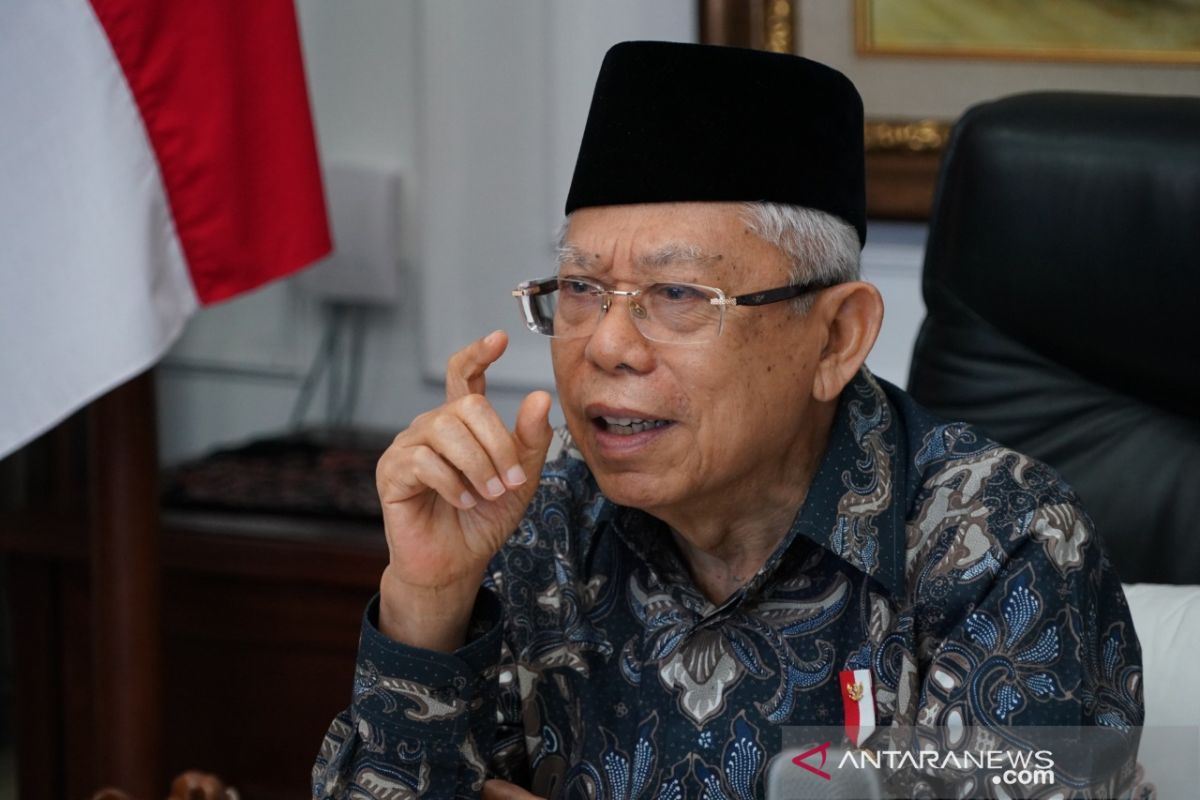 Wapres Ma'ruf Amin: Agama lebih manjur ciptakan perdamaian daripada militer