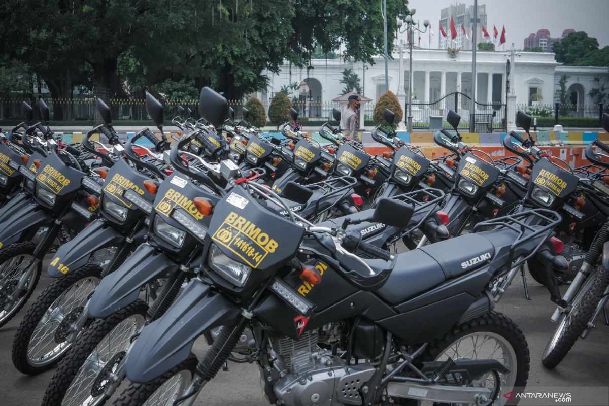 8.000 personel gabungan kawal aksi BEM SI tolak UU Ciptaker di Istana Merdeka