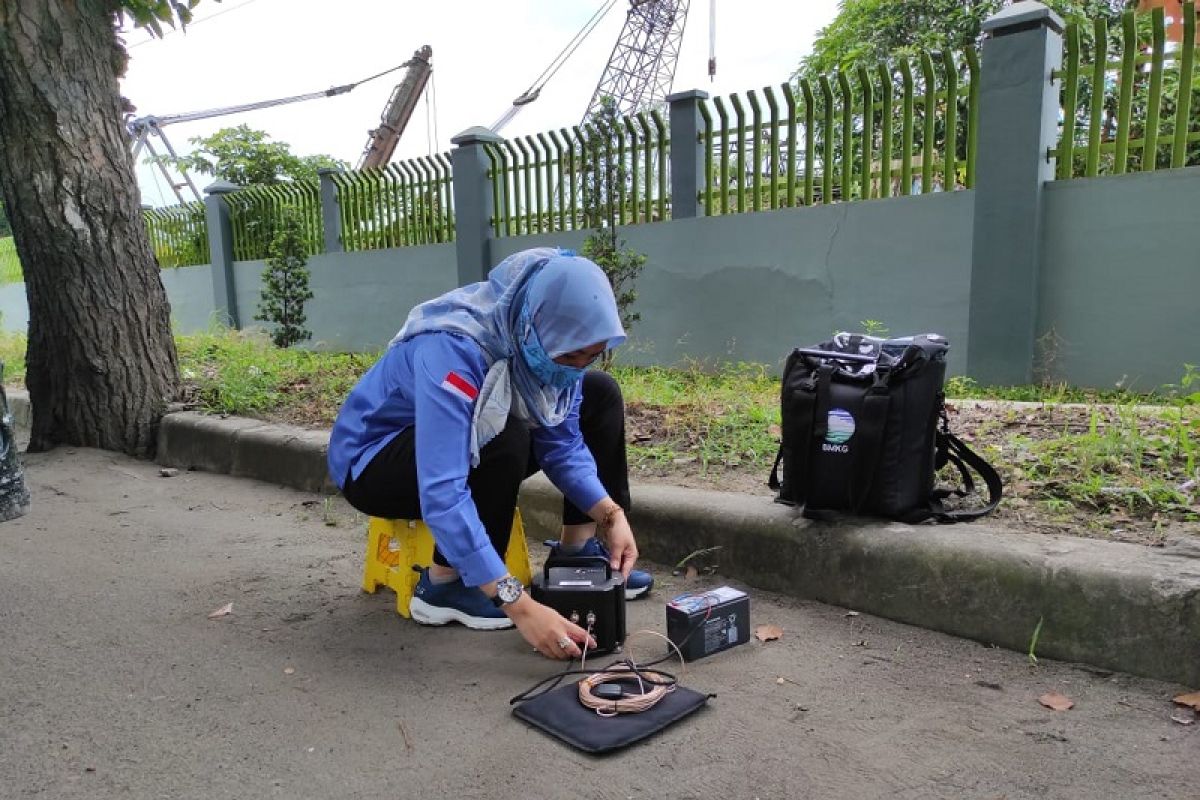 BMKG lakukan pengukuran struktur tanah  tahap akhir di Medan