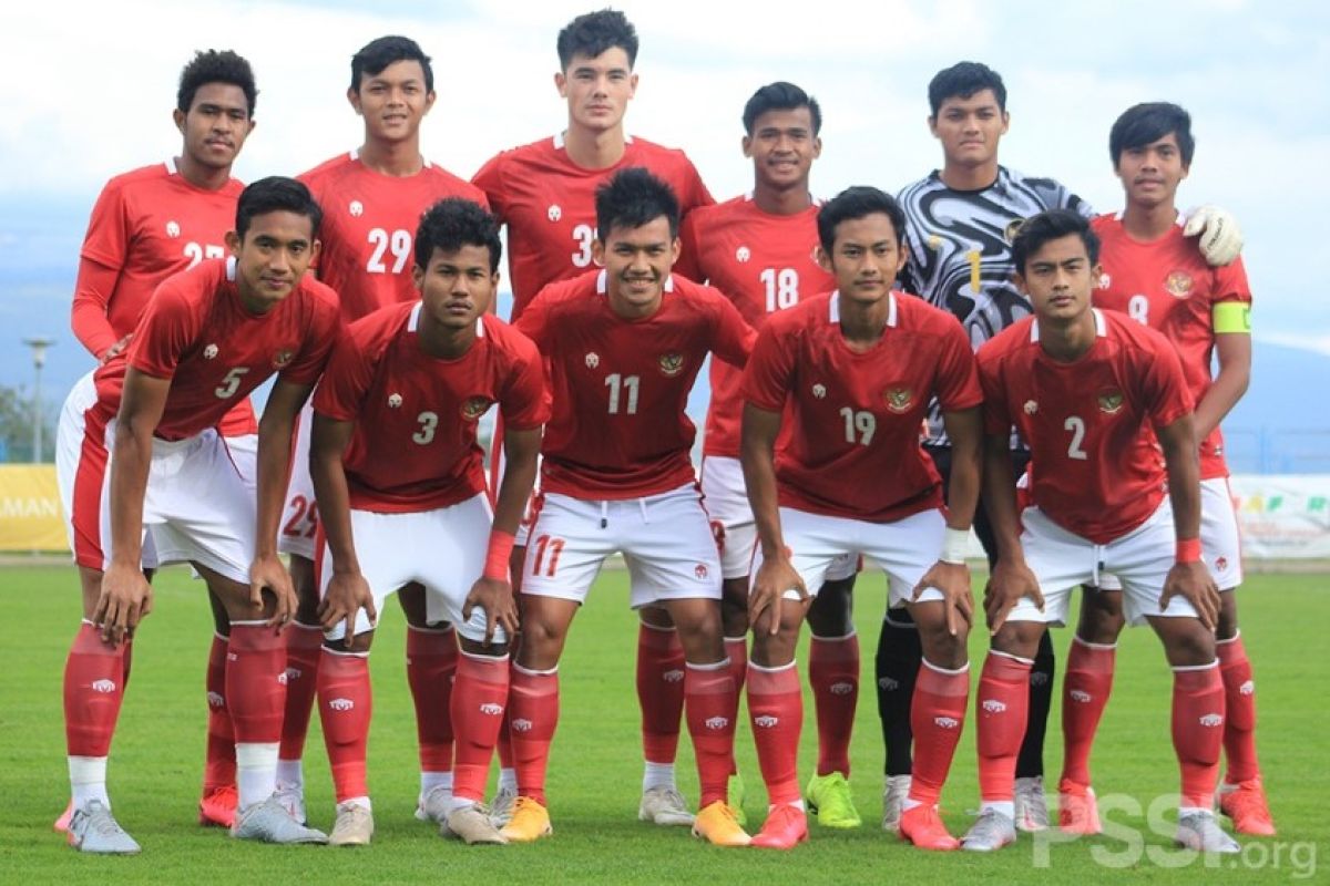 Timnas U-19 Indonesia bermain imbang dengan Macedonia Utara