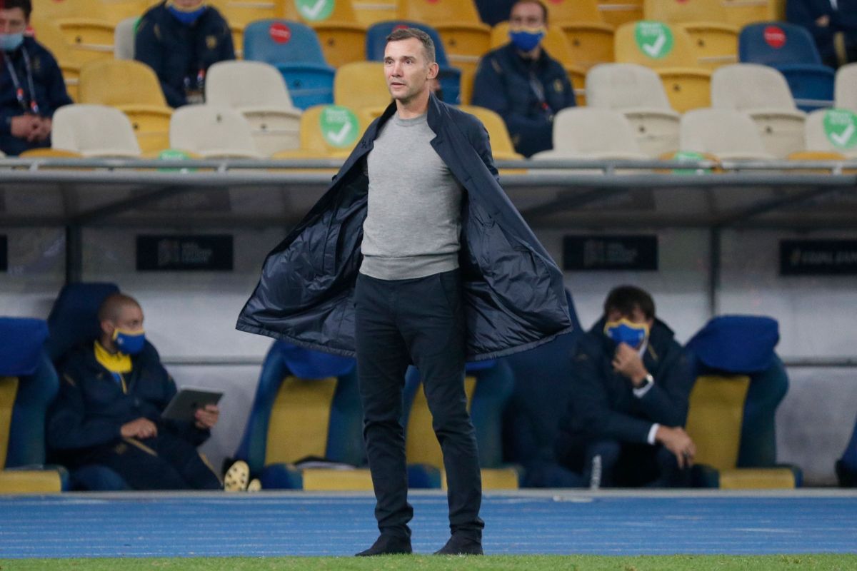 UEFA Nations League - Pelatih Ukraina Andriy Shevchenko melambung tinggi ke awan setelah tekuk Spanyol