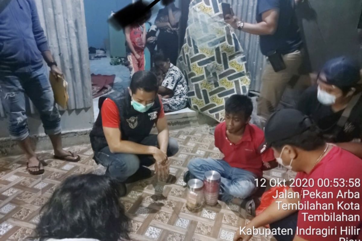 Polres Inhil bongkar jaringan narkoba kiloan dari seorang napi