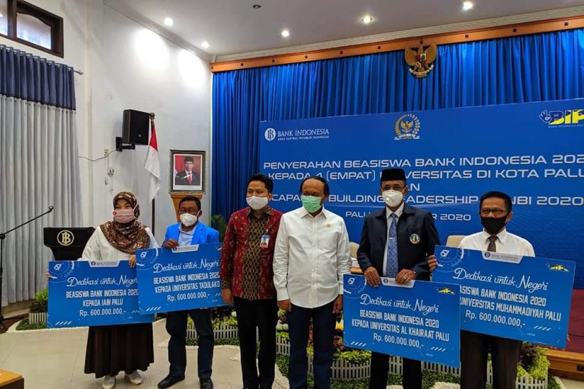 IAIN Palu dapat beasiswa Rp600 juta dari Bank Indonesia