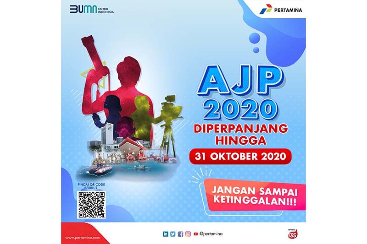 Pertamina perpanjang pendaftaran AJP Tahun 2020