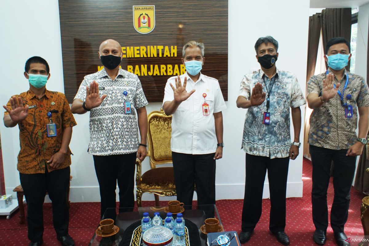 Sekdako Banjarbaru terima kunjungan Kepala BNN Kalsel