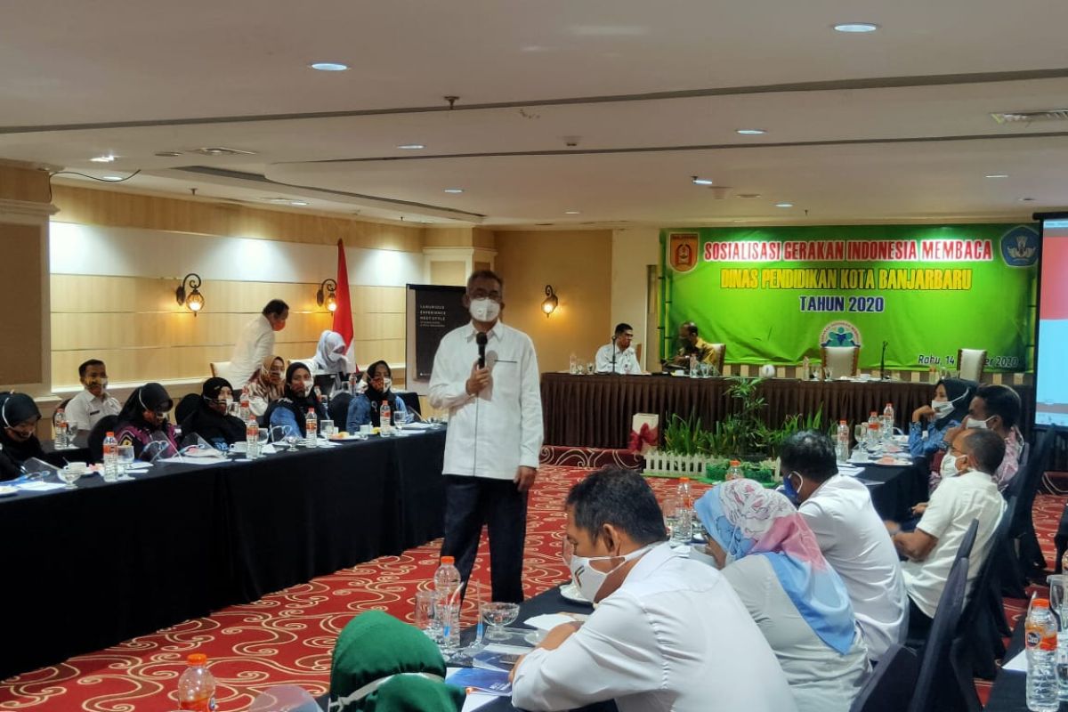 Pemkot Banjarbaru sosialisasi Gerakan Indonesia Membaca