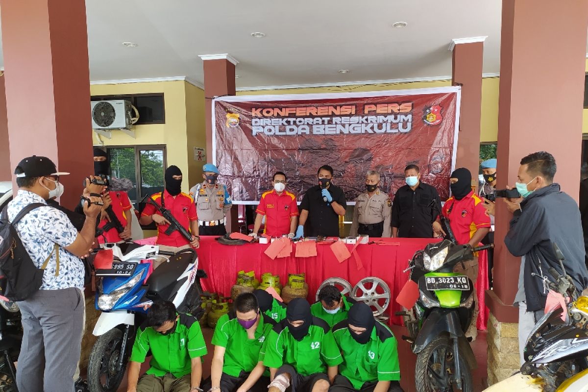 Komplotan begal bermodus satgas COVID-19 di Bengkulu ditangkap