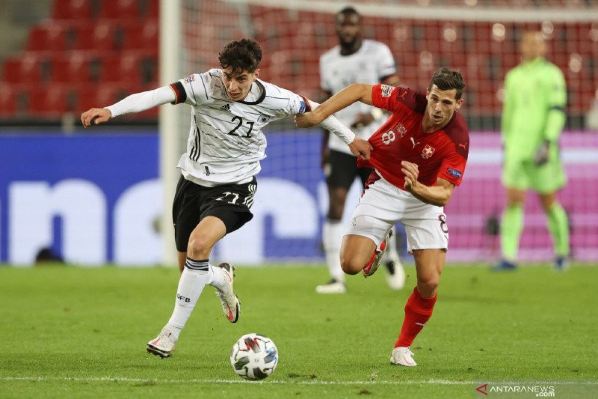 UEFA Nations League: Jerman ditahan imbang Swiss 3-3 (video)