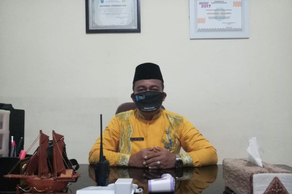 Pegawai Diskominfotik Bangka kembali beraktivitas