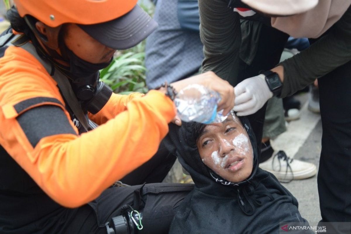 Mahasiswa tersangka pemicu bentrokan terancam penjara 7 tahun