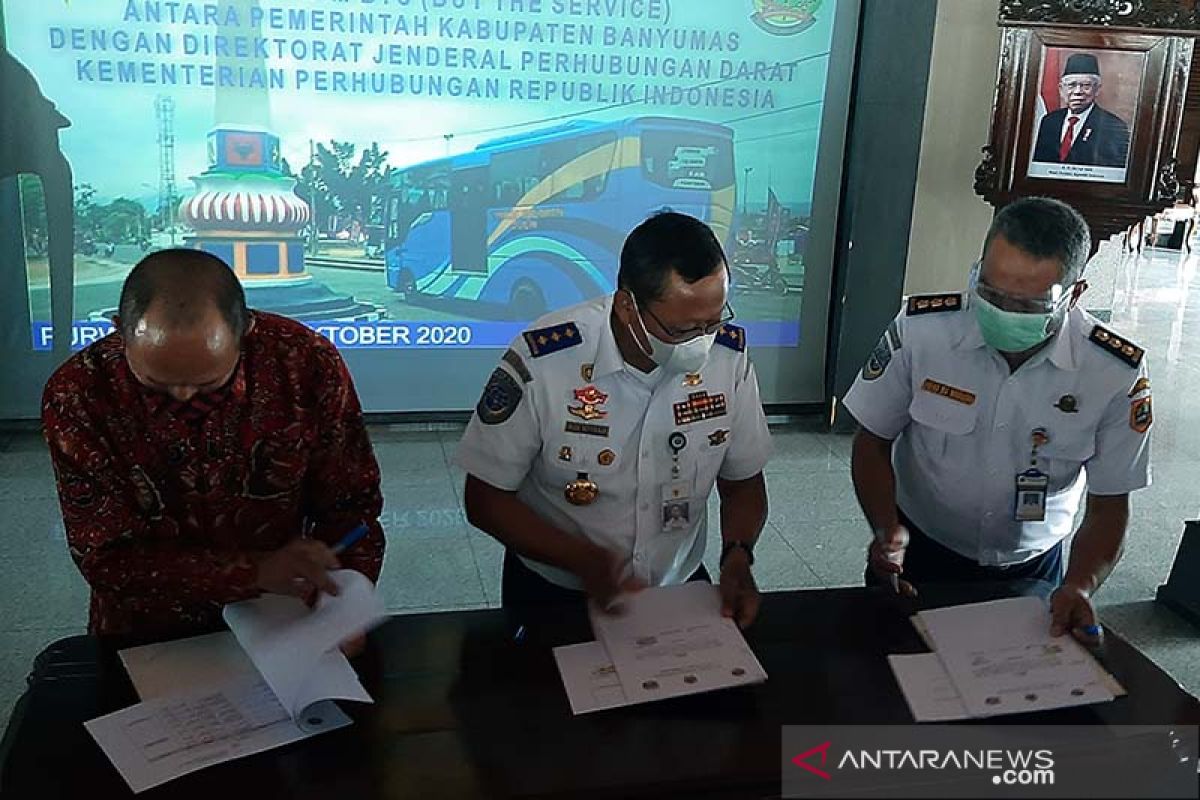 Kemenhub bantu perbaiki layanan terbaik angkutan perkotaan di Banyumas