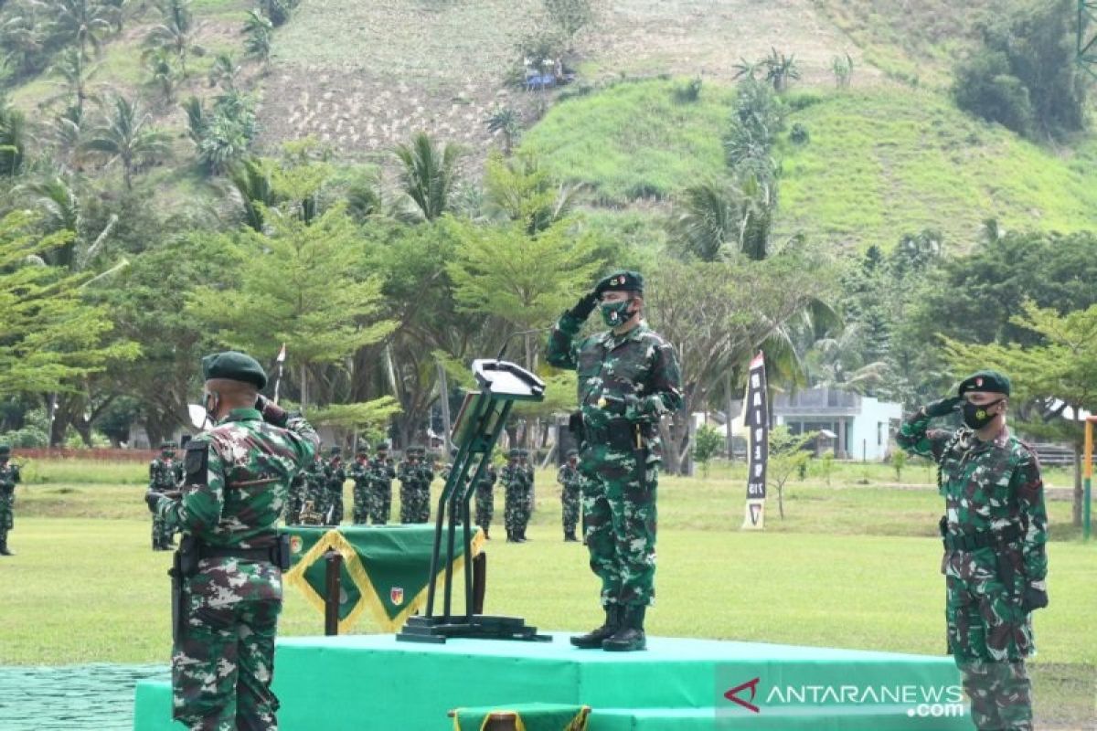 Diresmikan Pangdam XIII/Merdeka, Yonif 715/Mtl Gorontalo jadi Batalyon Infanteri Raider