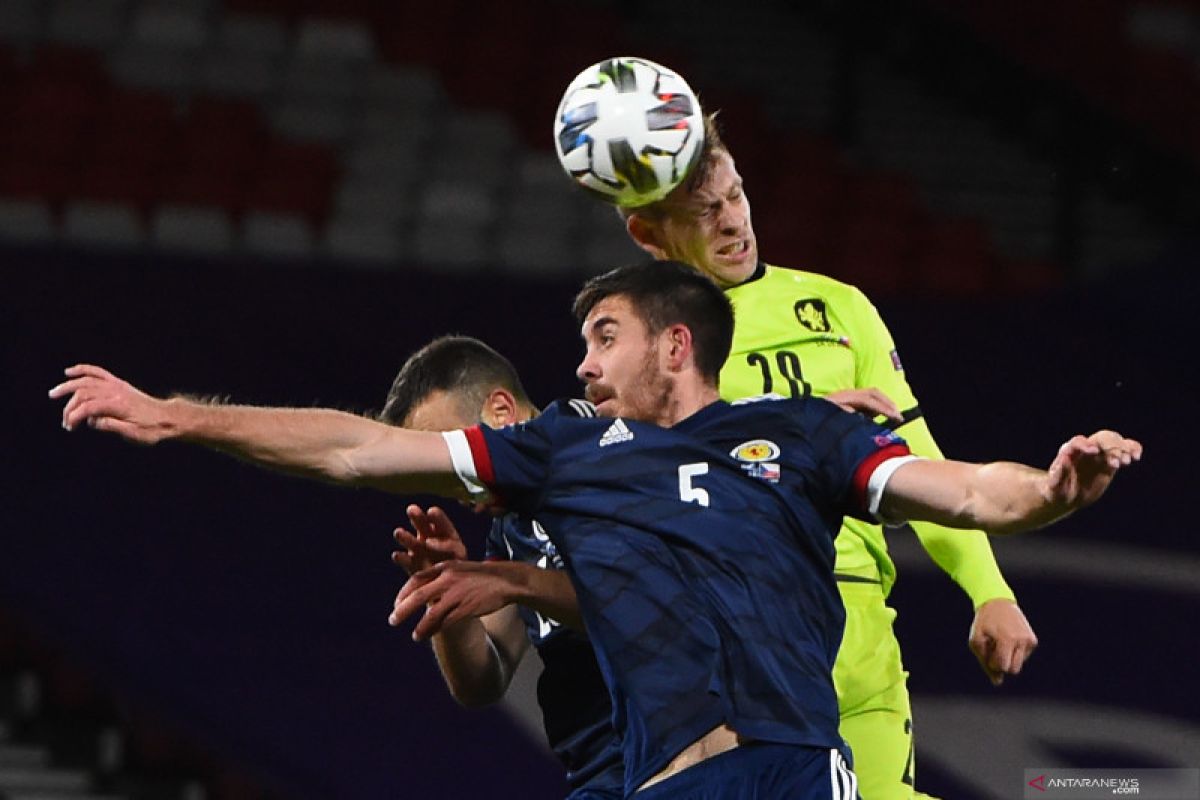 UEFA Nations League - Skotlandia perpanjang kemenangan setelah pukul Ceko 1-0