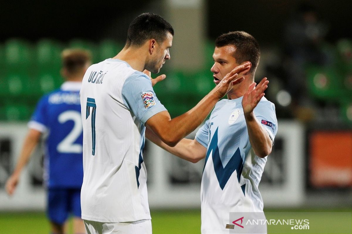 UEFA Nations League  - Slovenia dan Belarusia  duduki puncak klasemen masing-masing di Divisi C