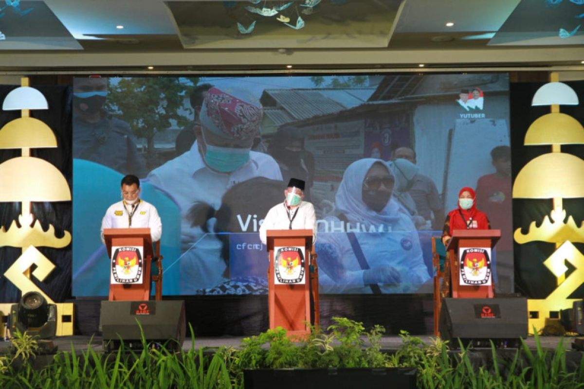 Ini visi misi tiga pasang calon wali kota dan wakil wali Kota Bandarlampung