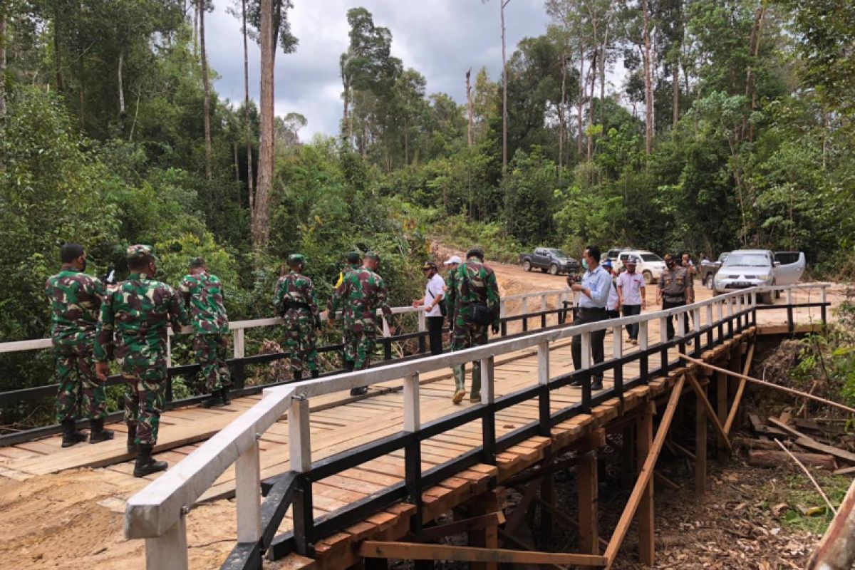 Sasaran TMMD 109 Sintang Telah Rampung 75 Persen