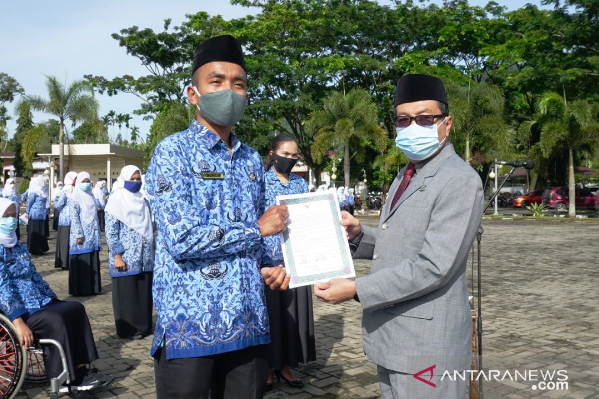 268 ASN Solok Selatan ucapkan sumpah jabatan