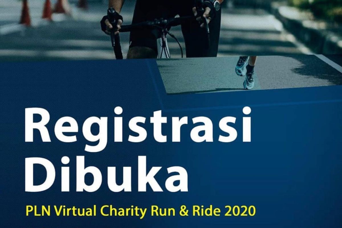 Bantu sambung listrik warga tidak mampu, PLN gelar virtual "charity run and ride"