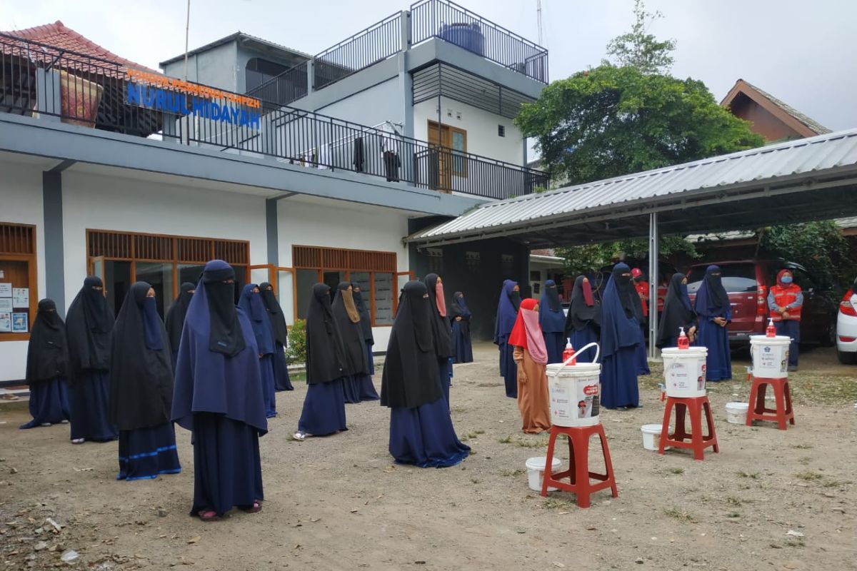 PMI Kota Sukabumi kampanyekan pentingnya mencuci tangan