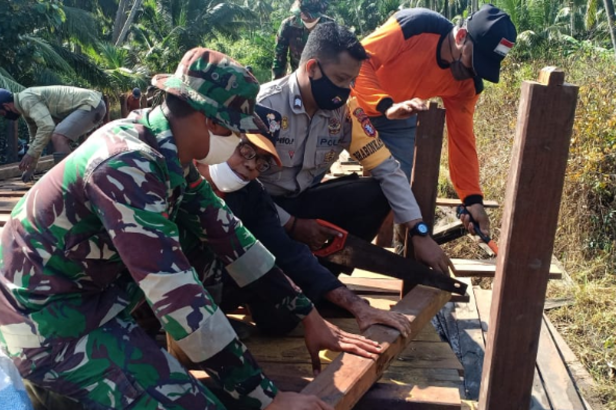 Satgas TMMD selalu terapkan Protokol Kesehatan dalam setiap kegiatan